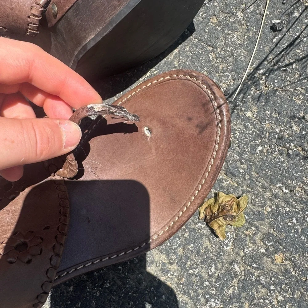 Jack Rogers Brown Heeled Sandals